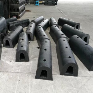 Semiramente circolare Formato Defensa Marina dock fender natante paraurti rettangolare